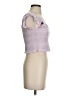 LoveShackFancy 100% Cotton Purple Sleeveless Top Size XS - photo 4