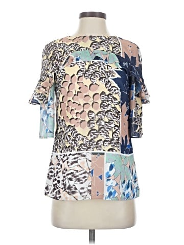 Reiss Short Sleeve Blouse (view 1)