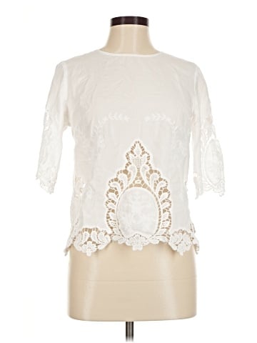 Cynthia Rowley TJX Short Sleeve Blouse (view 1)