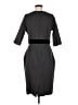 Boden Solid Gray Casual Dress Size 8L - photo 2