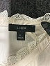 J.Crew 100% Polyester Ivory Long Sleeve Blouse Size L - photo 7