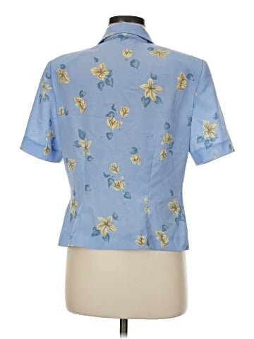 Leslie Fay Short Sleeve Blouse (view 2)