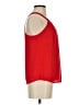 Naked Zebra 100% Polyester Red Sleeveless Blouse Size S - photo 4