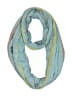 Unbranded 100% Viscose Teal Blue Scarf One size - photo 1