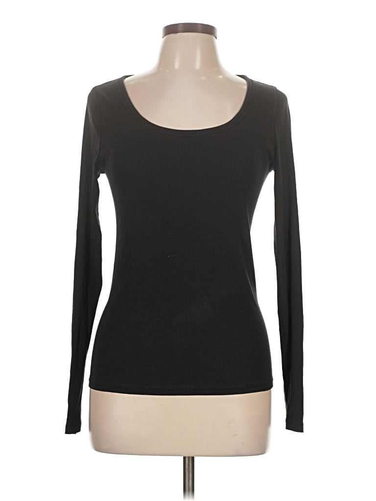 Pre-owned Everlane Long Sleeve T-shirt In Black