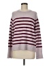 Stitches & Stripes Stripes Purple Pullover Sweater Size M - photo 1