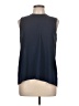 Paper Crane 100% Polyester Blue Sleeveless Blouse Size L - photo 1