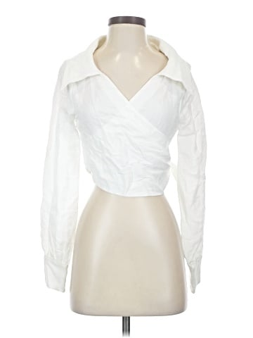 Karen Millen Long Sleeve Blouse (view 1)