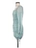 Jump Apparel 100% Polyester Teal Cocktail Dress Size S - photo 5