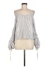 Lush Gray 3/4 Sleeve Blouse Size M - photo 1
