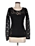 Joie Black Long Sleeve Top Size M - photo 1