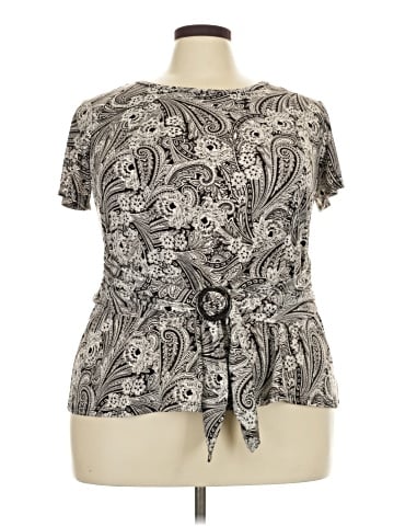 Perceptions Short Sleeve Blouse (view 1)