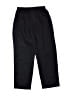 IZOD 100% Polyester Solid Black Casual Pants Size 6 - photo 1
