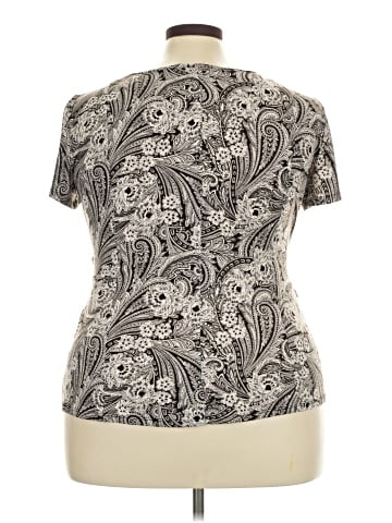 Perceptions Short Sleeve Blouse (view 2)