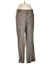 Massimo Dutti Chevron-herringbone Gray Dress Pants Size 8 - photo 1