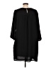 Joe Fresh 100% Polyester Solid Black Casual Dress Size 12 - photo 2
