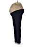 Motherhood Color Block Blue Active Pants Size Lg Maternity - photo 1