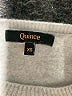 Quince 100% Cashmere Gray Cashmere Pullover Sweater Size XS - photo 7