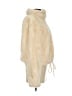 Elevenses 100% Polyester Ivory Faux Fur Jacket Size S - photo 4