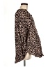 Ingrid + Isabel 100% Rayon Brown Long Sleeve Blouse Size Med Maternity (2) - photo 4