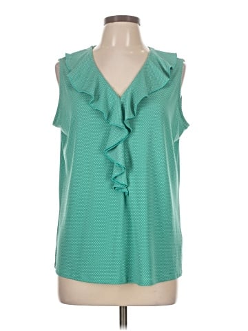 Adrianna Papell Sleeveless Blouse (view 1)