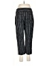 Apt. 9 Stripes Gray Casual Pants Size 8 - photo 2