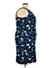 Talbots 100% Polyester Print Blue Cocktail Dress Size 18W - photo 4