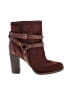 Ugg Burgundy Brown Ankle Boots Size 10 - photo 1