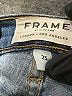 FRAME Denim Solid Blue Jeans Size 25 waist - photo 9