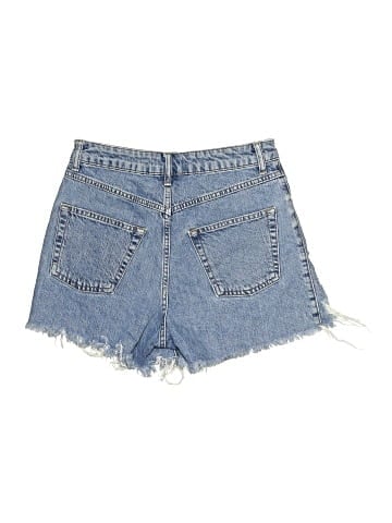 Topshop Denim Shorts (view 2)