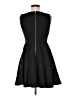 Double Zero 100% Polyester Solid Black Cocktail Dress Size M - photo 2