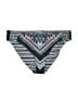 Red Carter Print Gray Swimsuit Bottoms Size L - photo 1