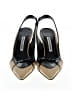 Manolo Blahnik Gold Tan Slingback Pumps Size EU 41 - photo 2
