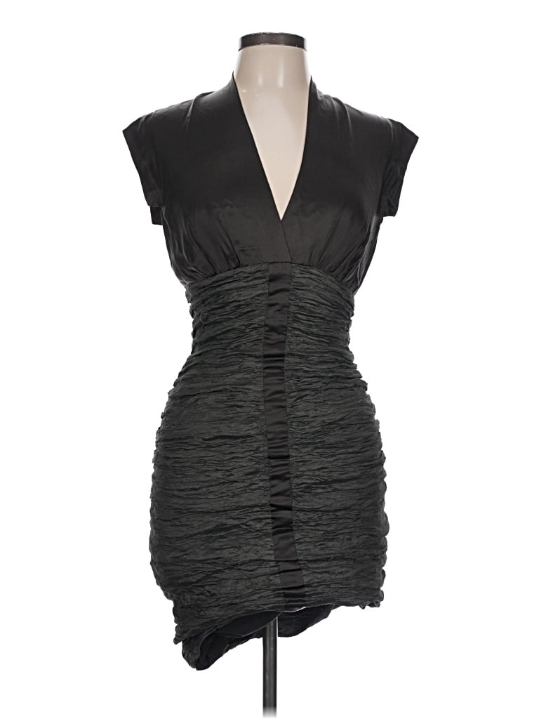 Pre-owned Nicole Miller Collection Cocktail Dress In Black