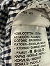 Levi's 100% Cotton Checkered-gingham Gray Long Sleeve Button-Down Shirt Size XS - photo 9