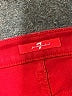 7 For All Mankind Hearts Red Jeans Size 28 waist - photo 7