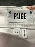 Paige Floral Ivory Jeans Size 25 waist - photo 7