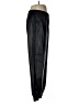 Babaton 100% Polyurethane Metallic Black Casual Pants Size M - photo 4