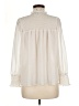 1.State 100% Polyester Ivory Long Sleeve Blouse Size M - photo 2