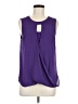 41Hawthorn 100% Polyester Purple Sleeveless Blouse Size M - photo 1