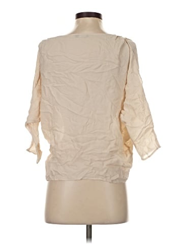 Stylein 3/4 Sleeve Silk Top (view 2)