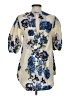 Free People Blue Long Sleeve Blouse Size XS - photo 2