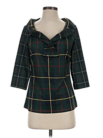 Gretchen Scott Designs 3/4 Sleeve Blouse (view 1)