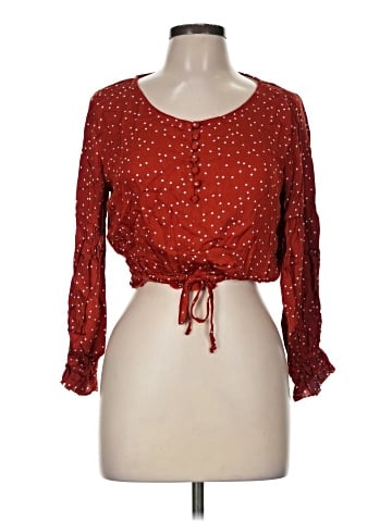 Olivaceous 3/4 Sleeve Blouse (view 1)