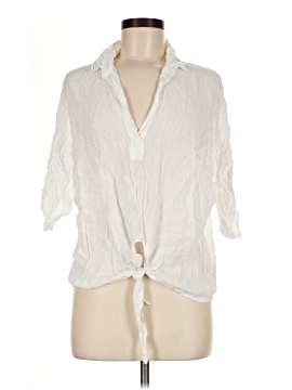 Brandy Melville 3/4 Sleeve Button-Down Shirt (view 1)