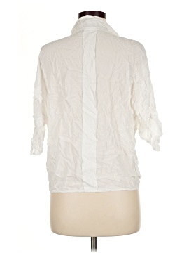 Brandy Melville 3/4 Sleeve Button-Down Shirt (view 2)