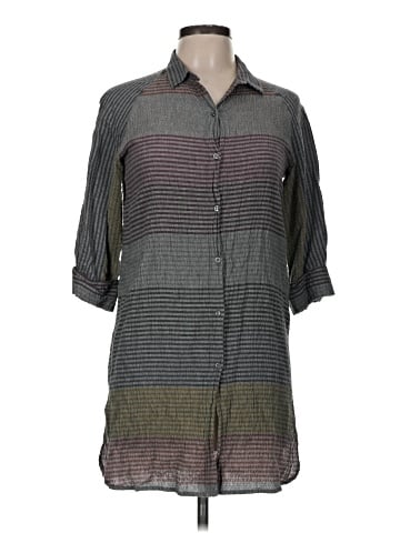 sita murt 3/4 Sleeve Button-Down Shirt (view 1)