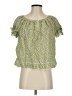 Max Studio Green Short Sleeve Blouse Size S - photo 1
