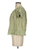 Max Studio Green Short Sleeve Blouse Size S - photo 5