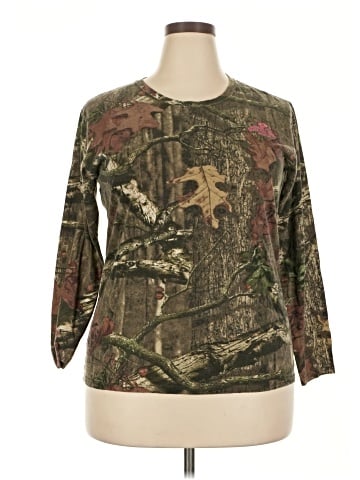 Mossy Oak 3/4 Sleeve T-Shirt (view 1)